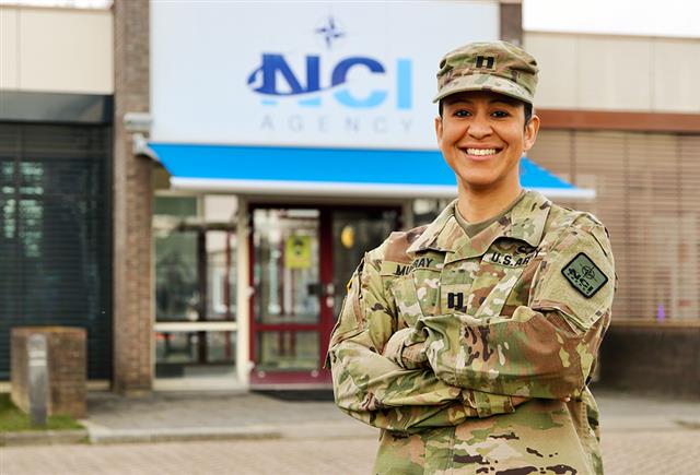 Meet Major Yesenia Murray, Head of the Operations Centre in Brunssum
